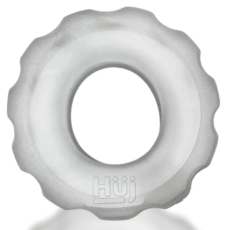 Super Hunkyjunk Three Piece Cockrings Clear Ice