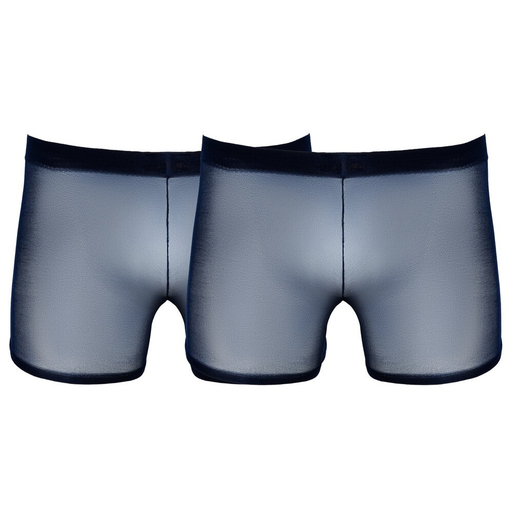 Svenjoyment Mens Sheer Long Johns Midnight Blue Pack Of 2
