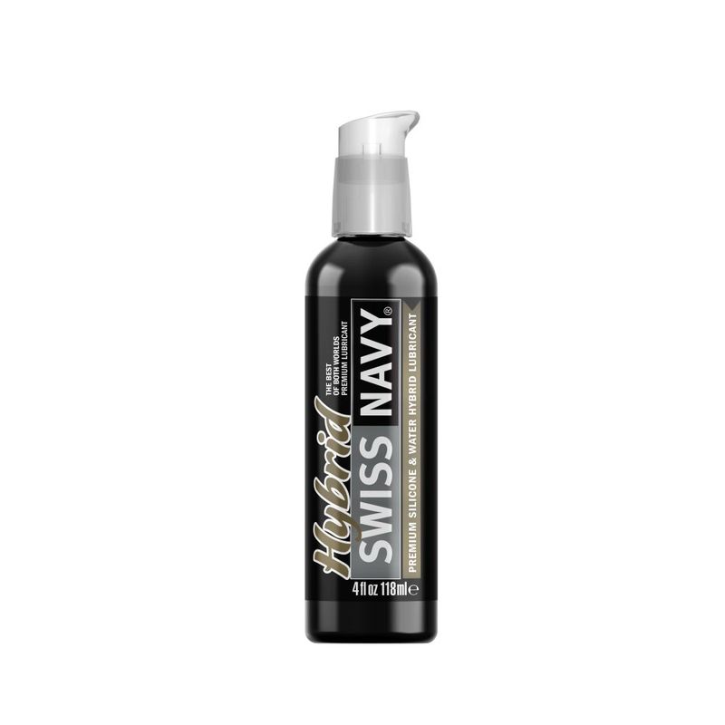 Swiss Navy Hybrid Lubricant 4oz/118ml for Ultimate Comfort