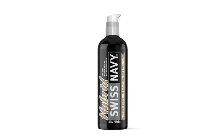 Swiss Navy Hybrid Lubricant 8oz/237ml for Intimate Comfort