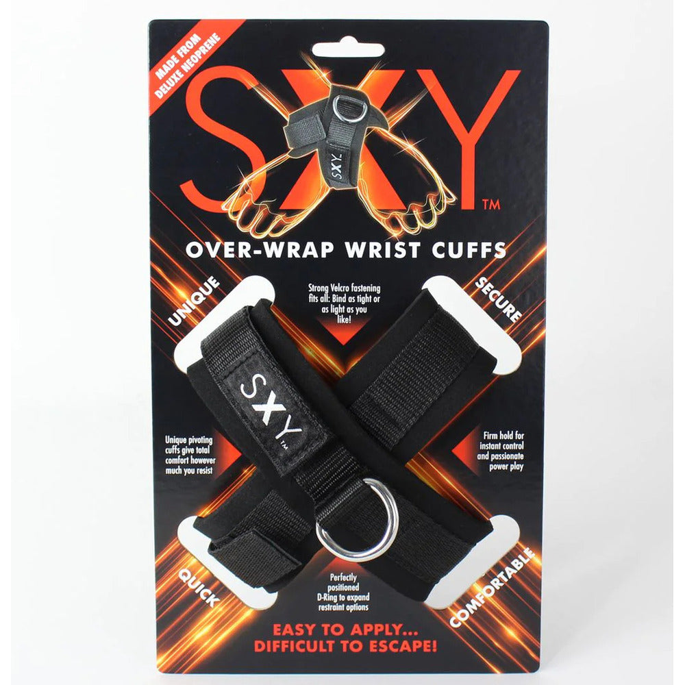 Sxy Cuffs Deluxe Neoprene Cross Wrist Restraints Pair