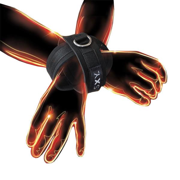 Sxy Cuffs Deluxe Neoprene Cross Wrist Restraints Pair