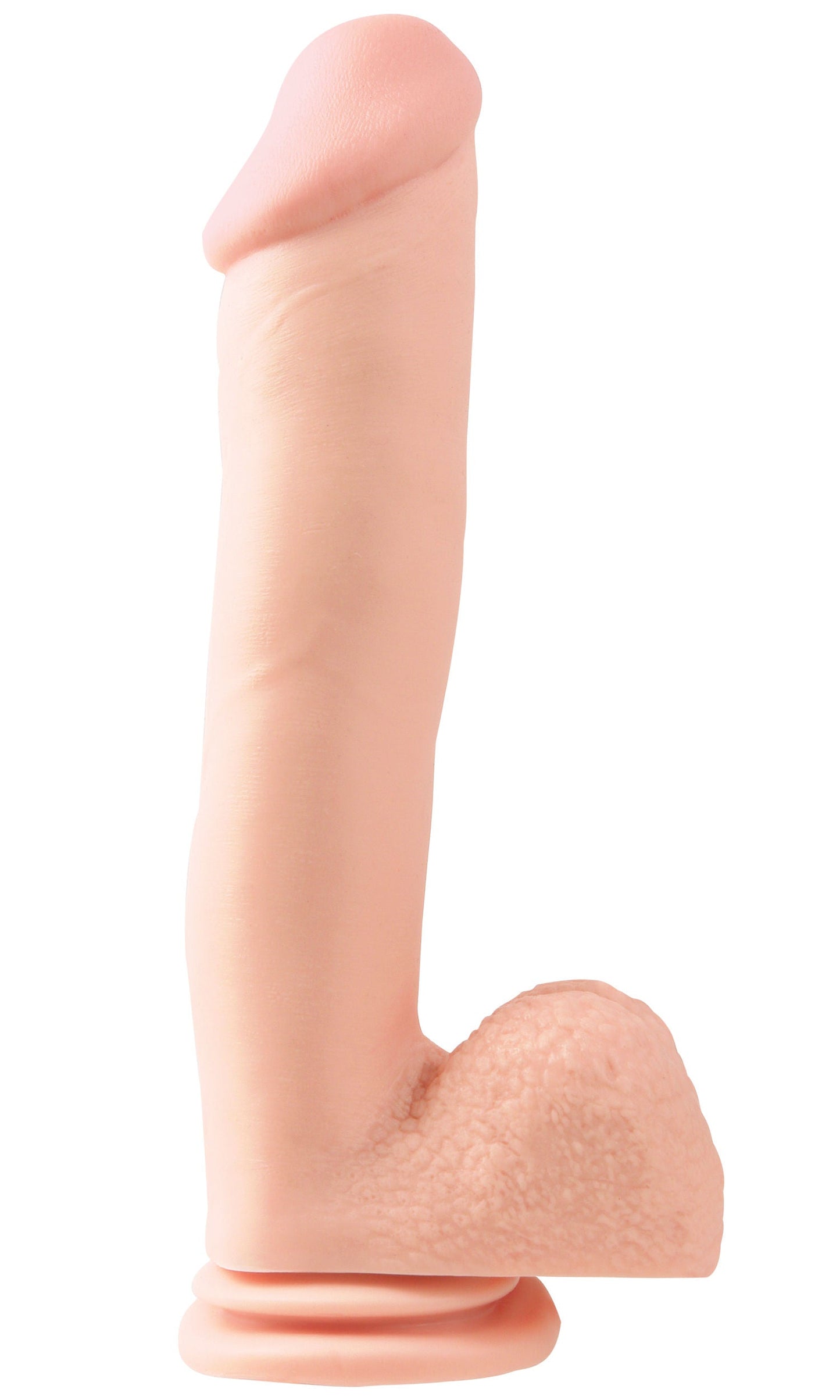 Basix Rubber Works 12 Inch Dong (Light) – Suction Cup Dildo