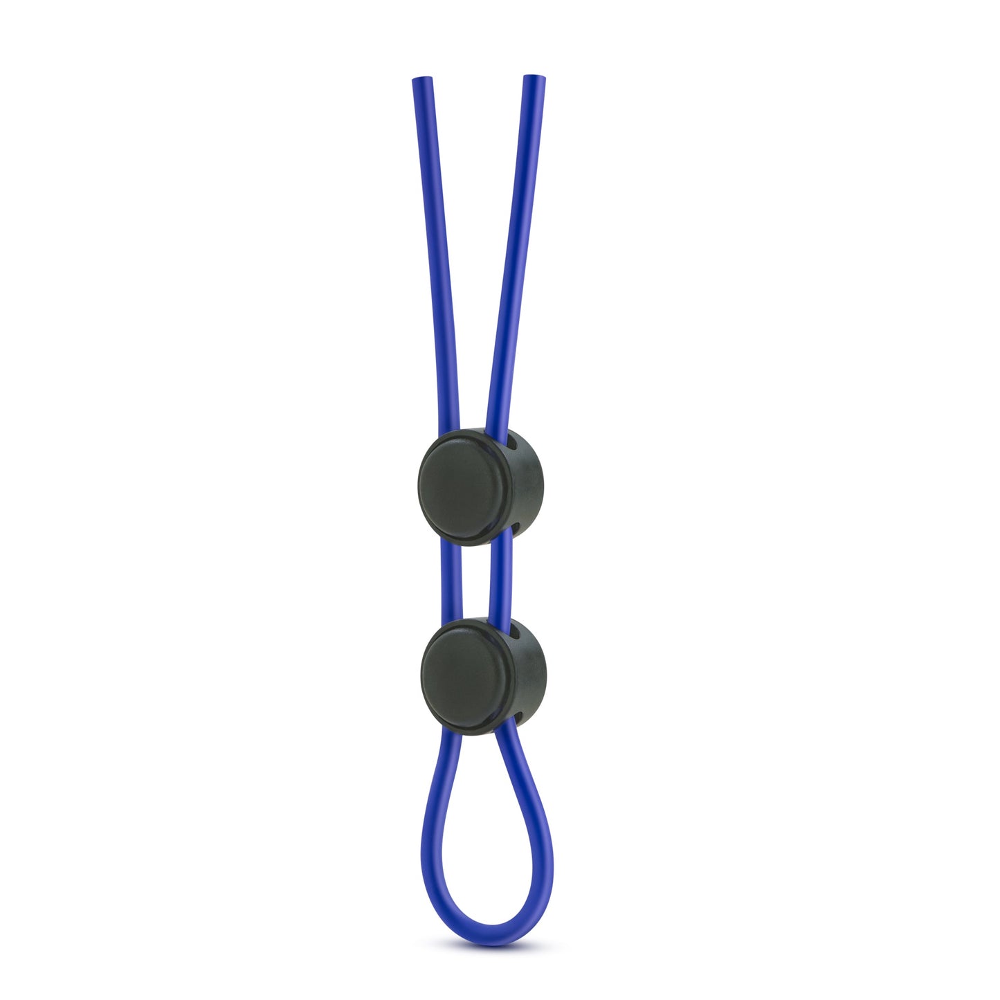 Stay Hard Silicone Double Loop (Blue) – Adjustable Cock Ring