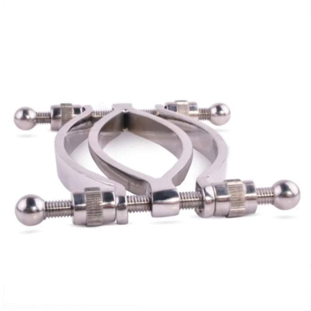 Stainless Steel Pussy Clamp – 4.5 Inch Metal Clamp