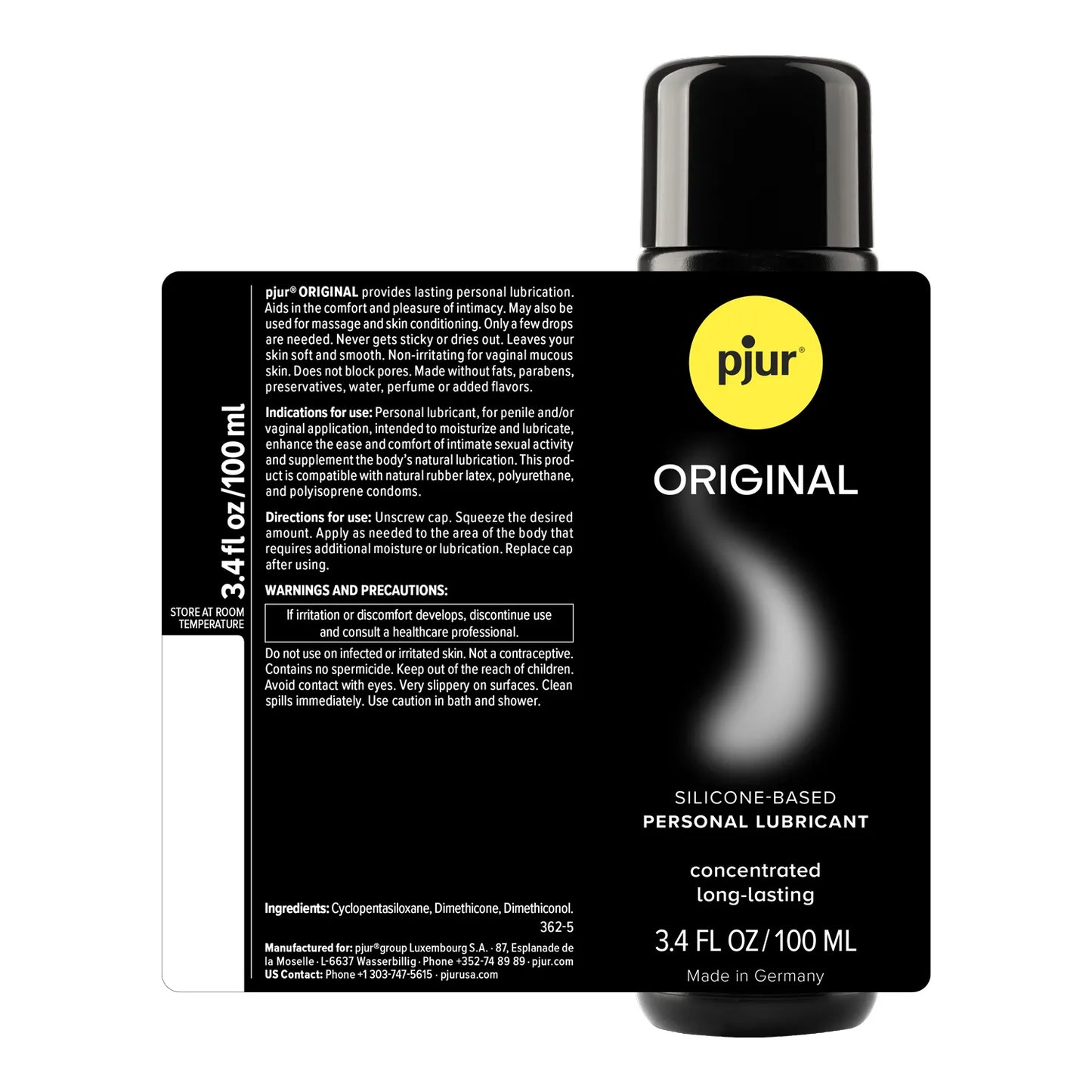 Pjur Original – Premium Silicone Personal Lubricant 500ml