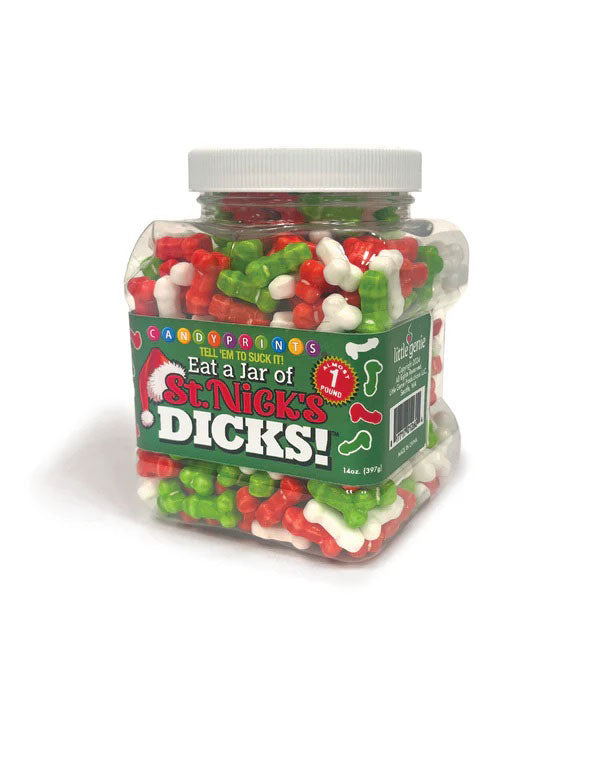Eat a Jar of St. Nicks Dicks – Novelty Edible Candy Jar