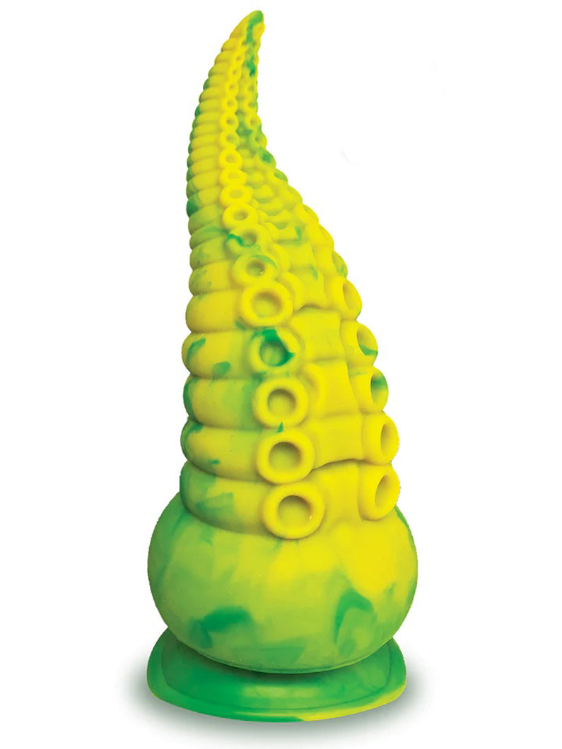 Alien Nation Octopod (Yellow/Green) – USB Rechargeable 22.9 cm Vibrator
