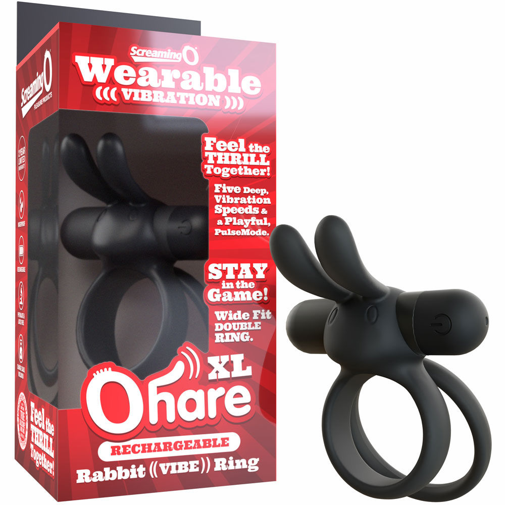 Ohare XL (Black | Blue | Green) – Rechargeable Large Rabbit Vibrator