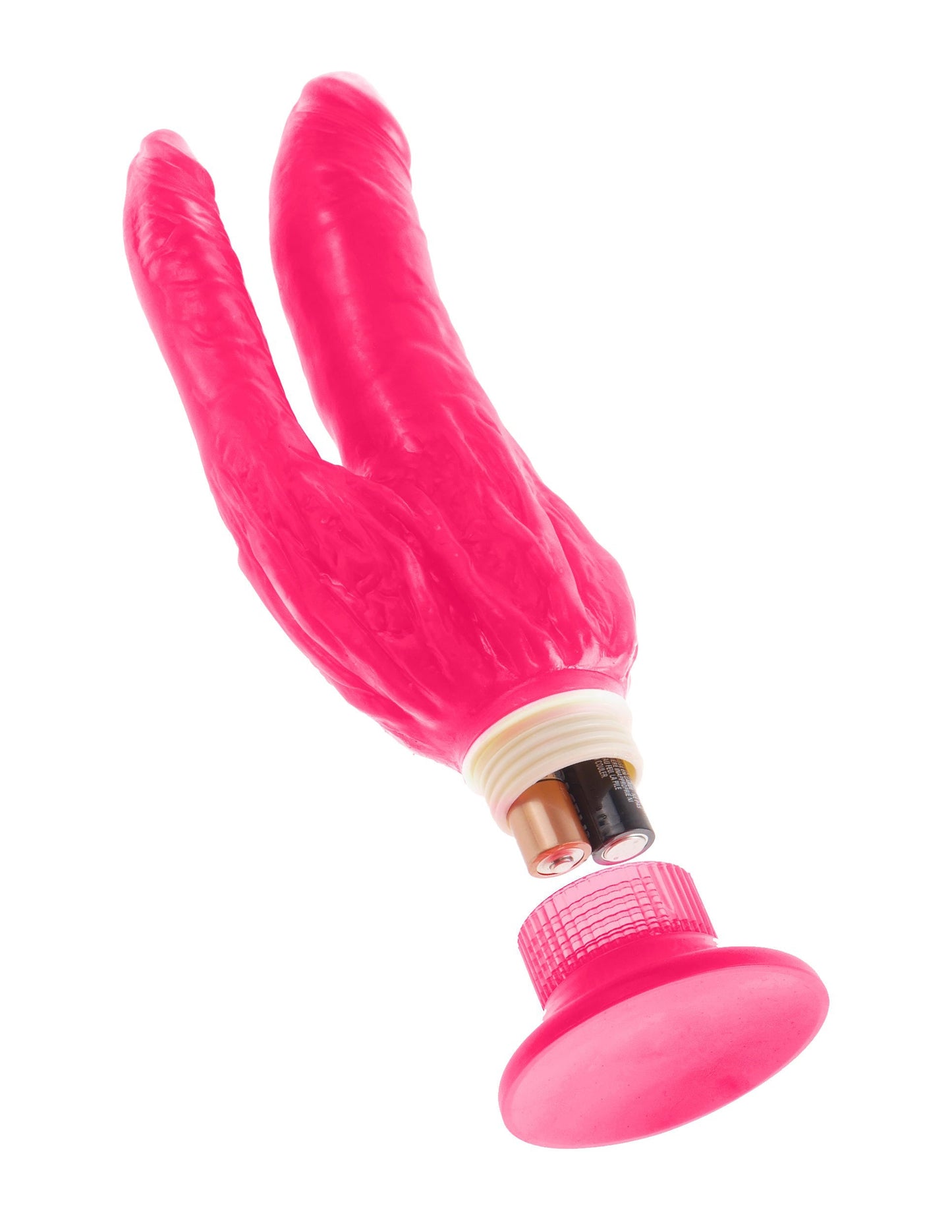 Wall Bangers Double Penetrator Vibrating Suction Cup