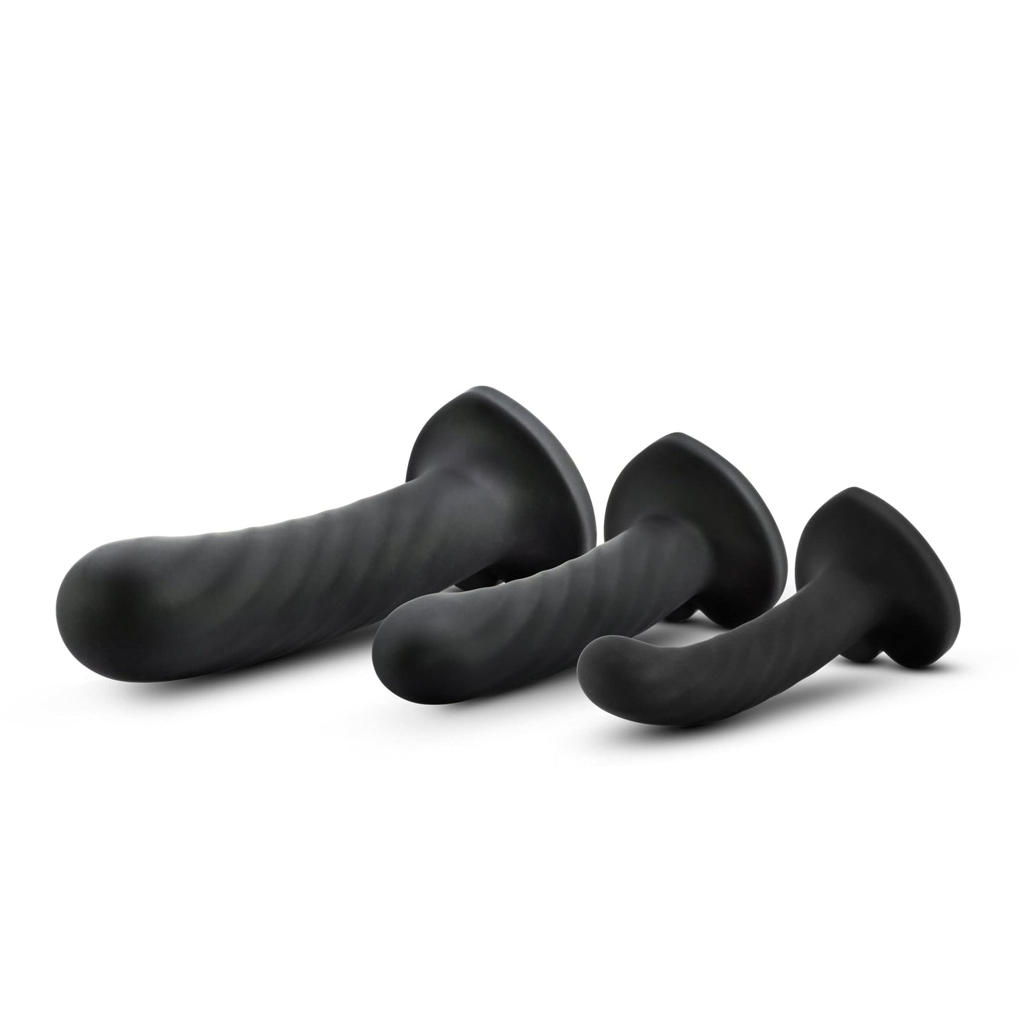 Temptasia Twist Kit Set of Three Unique Swirling Dildos