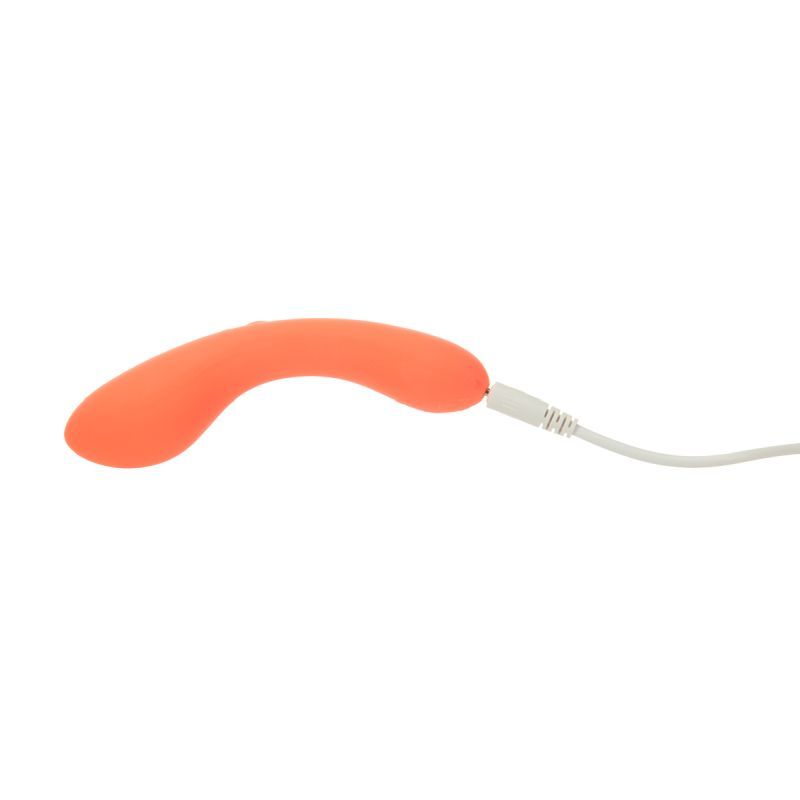 The Mini Swan Wand Glow Orange 12cm Waterproof Silicone