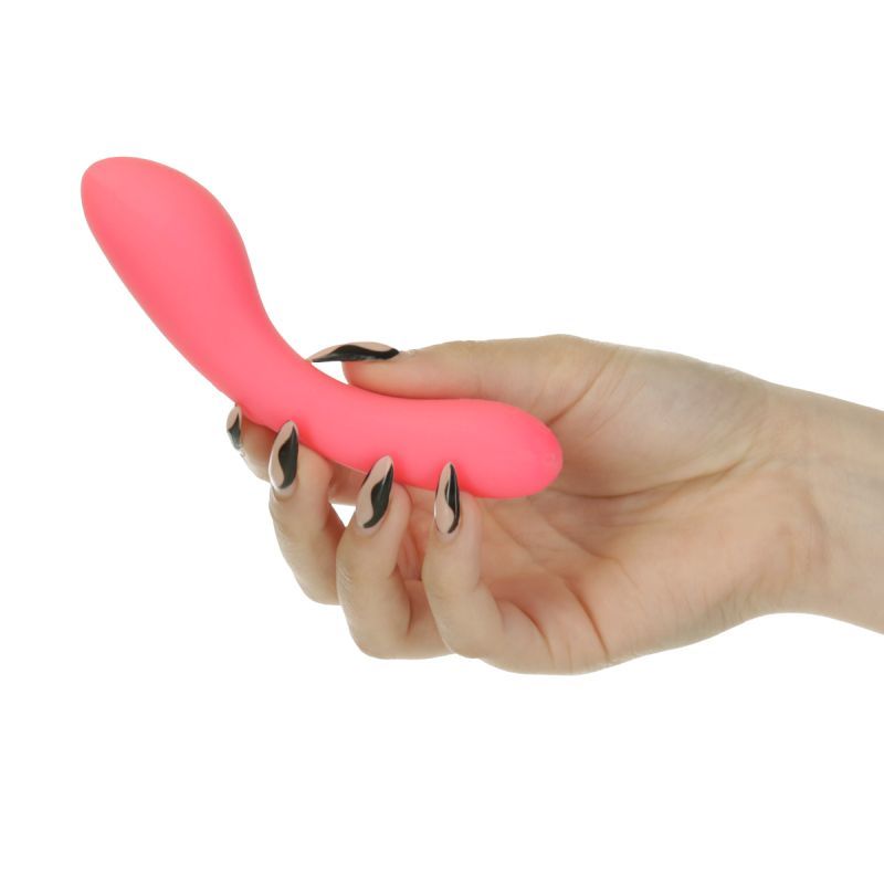 The Mini Swan Wand Glow Pink 12cm Waterproof Massager