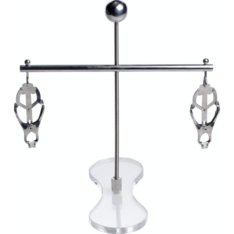 The Tower of Pain Nipple Squeeze and Pull Device
