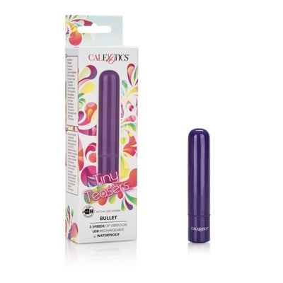 Tiny Teasers Bullet Vibrator Purple Compact Multi-Speed Waterproof