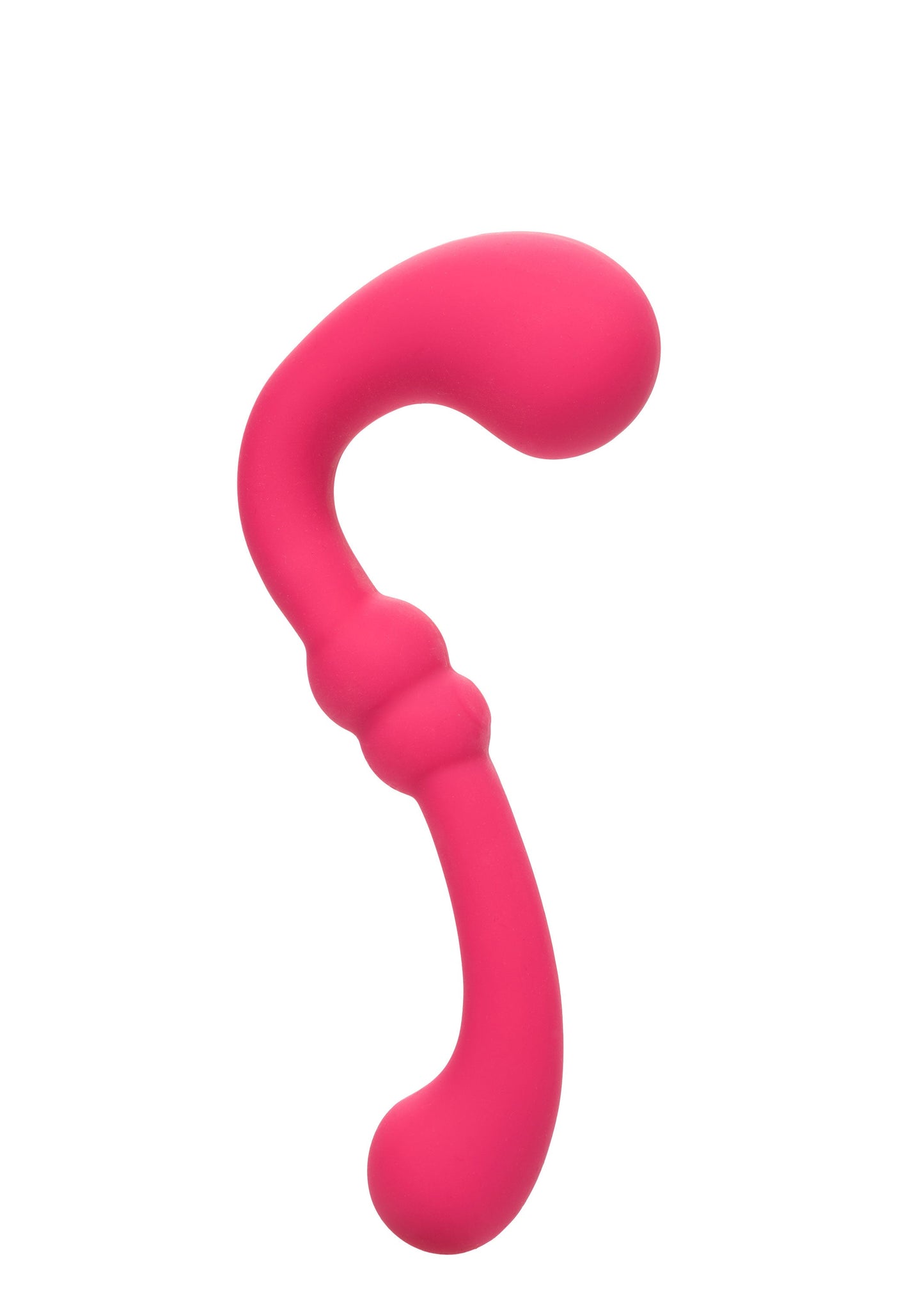 Pretty Little Wands Curvy Slim Pink Silicone Massager with 10 Speeds