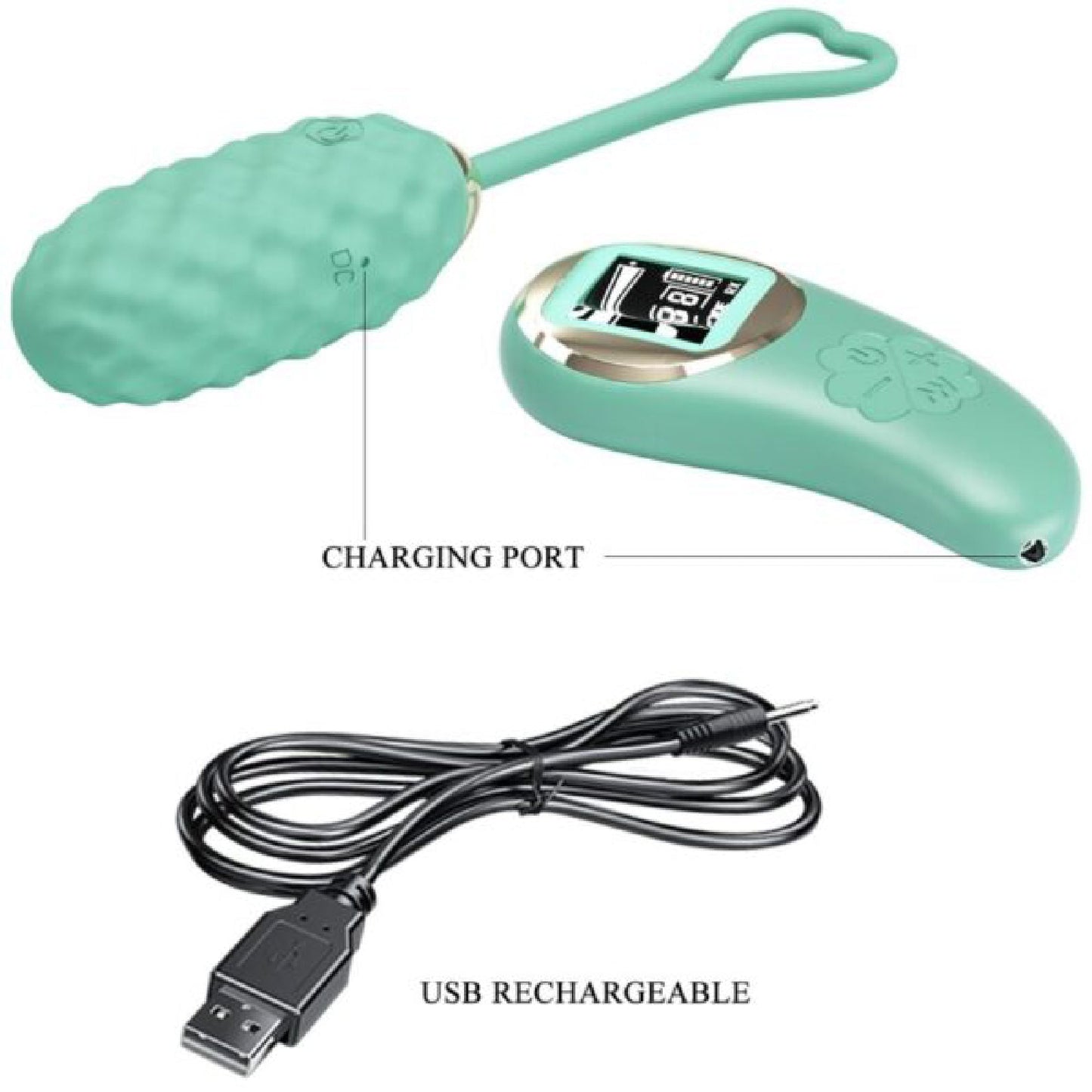 Pretty Love Vivan – Remote-Controlled Egg Vibrator with 10 Vibration Patterns
