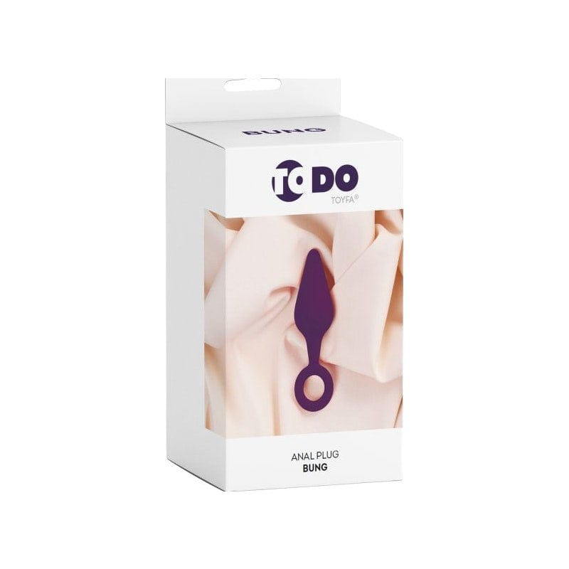 Todo Bung Anal Plug for Beginners with Comfortable Design and Pointed Tip