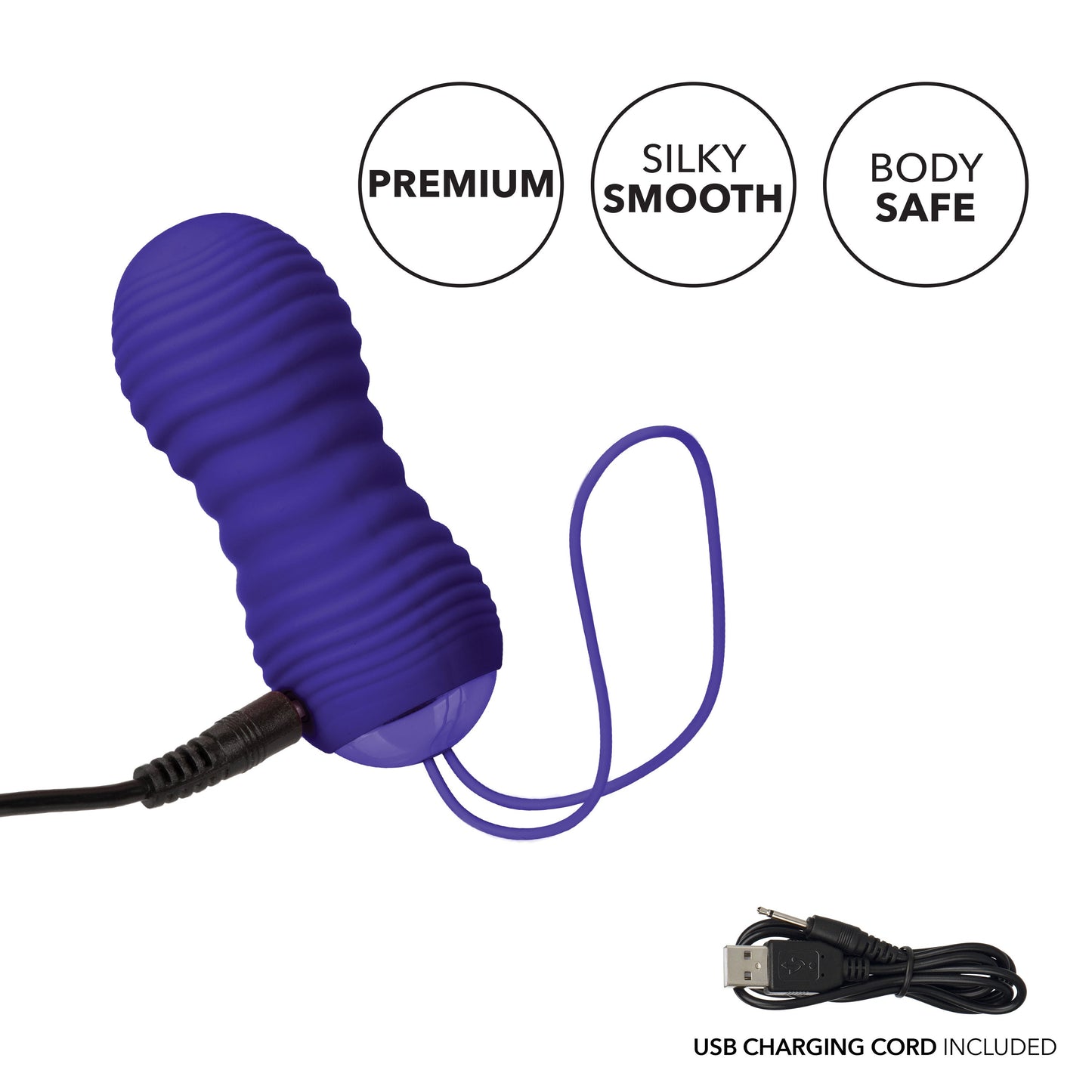 Slay ThrustMe Remote Control Ribbed Bullet Vibrator