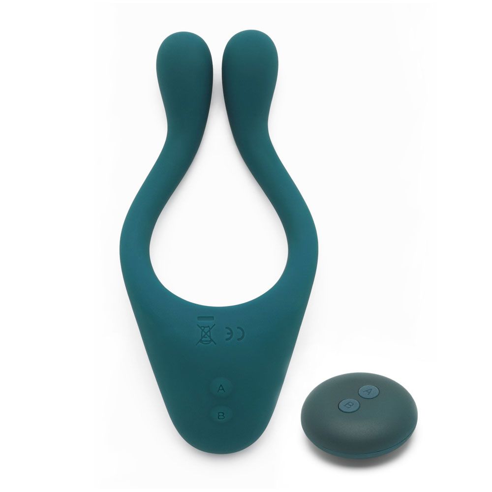 ToyJoy Icon Superbe (Black) – Remote-Controlled Couples Massager