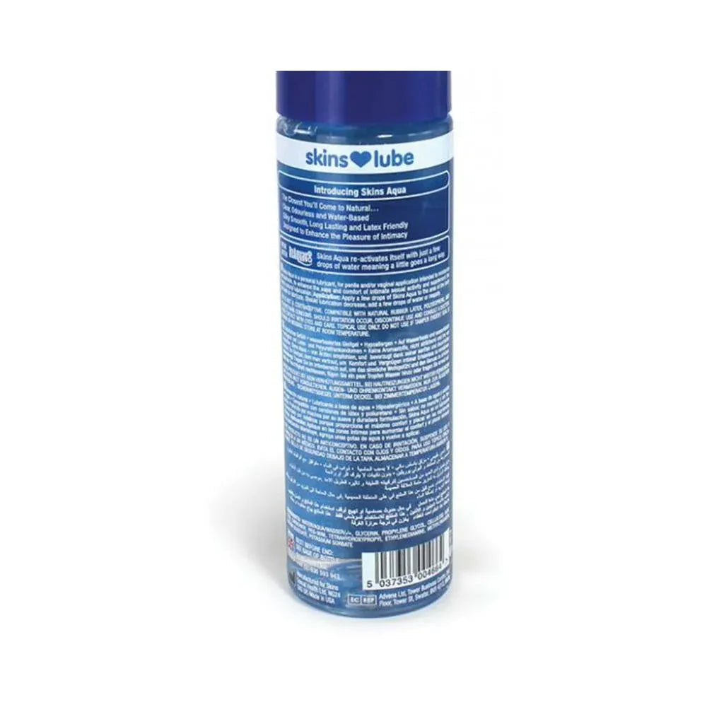 Skins Aqua – Water-Based Lubricant 4.4 oz