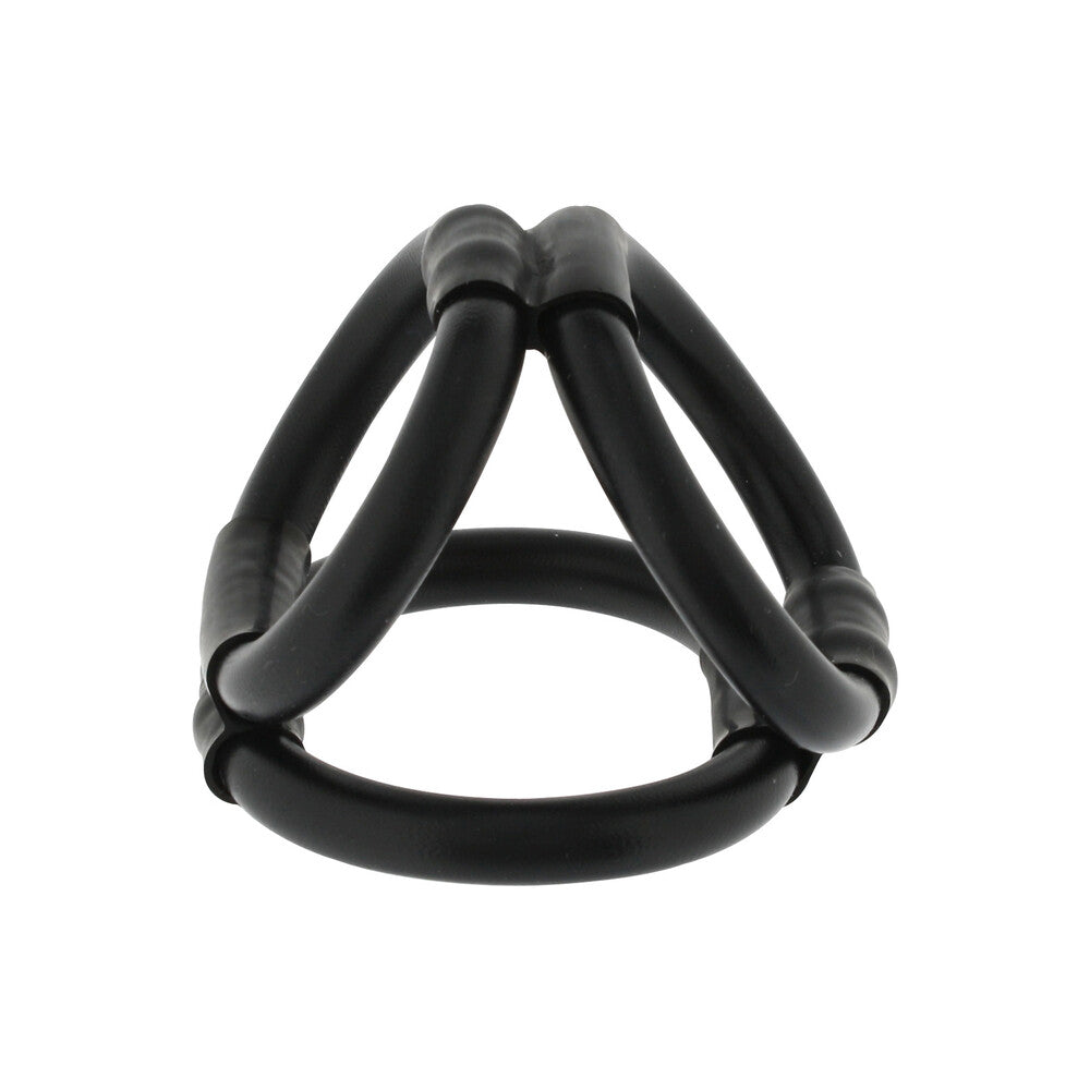 Tri Ring 3 – Cock Cage with Trio of Cock Rings