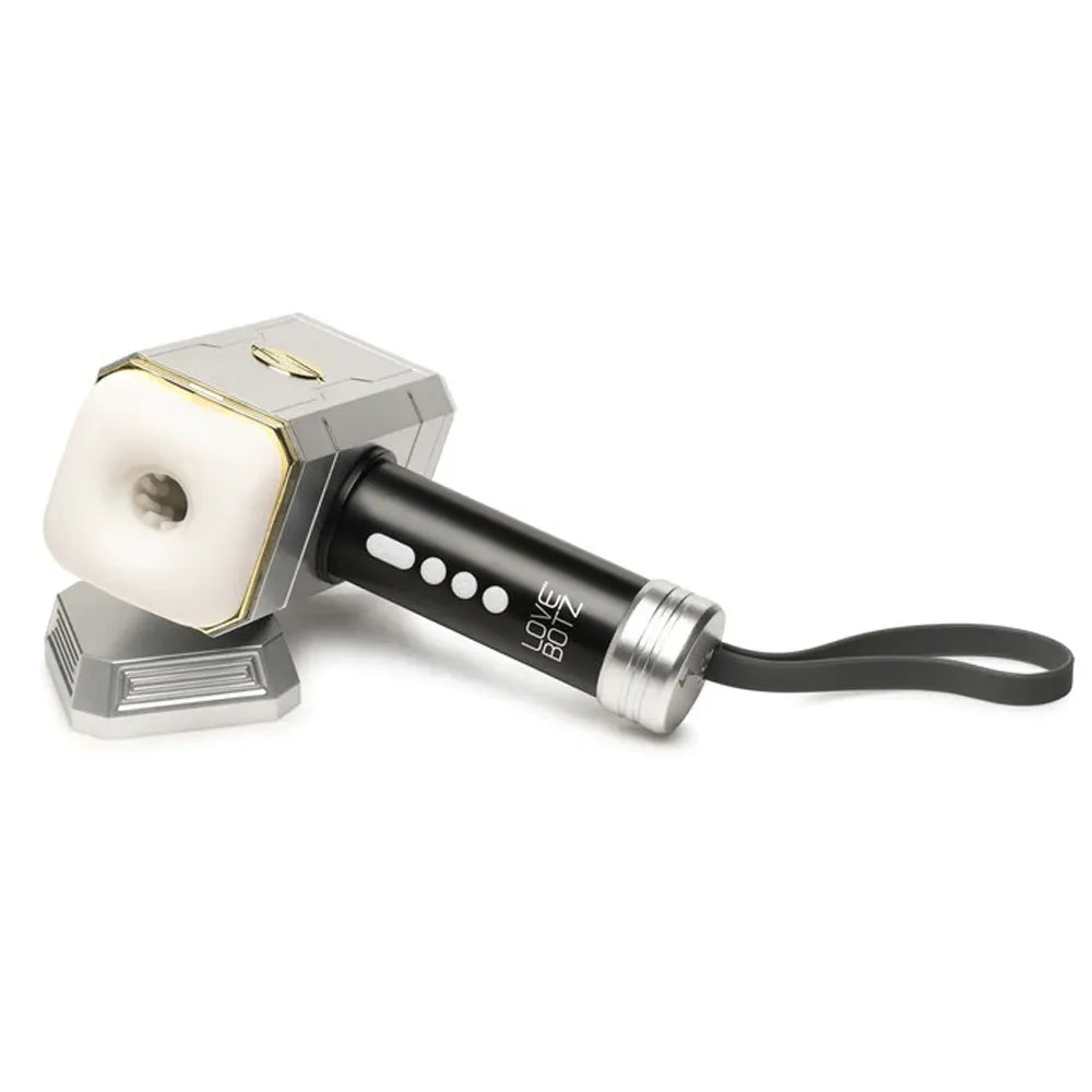 Thunder Stroker (Silver) – Sucking Masturbator