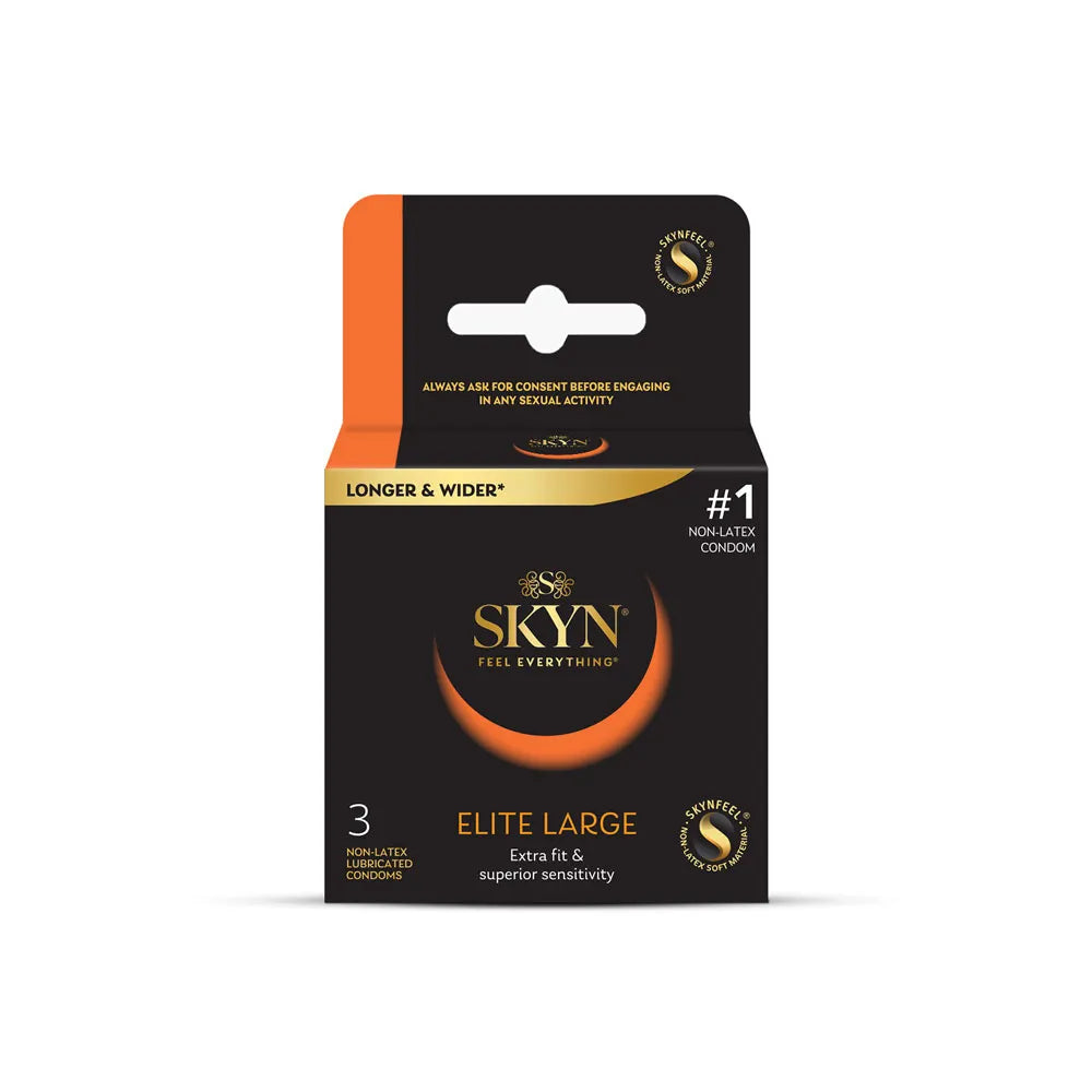 LifeStyles Skyn Large – 3 Pack Premium Polyisoprene Condoms