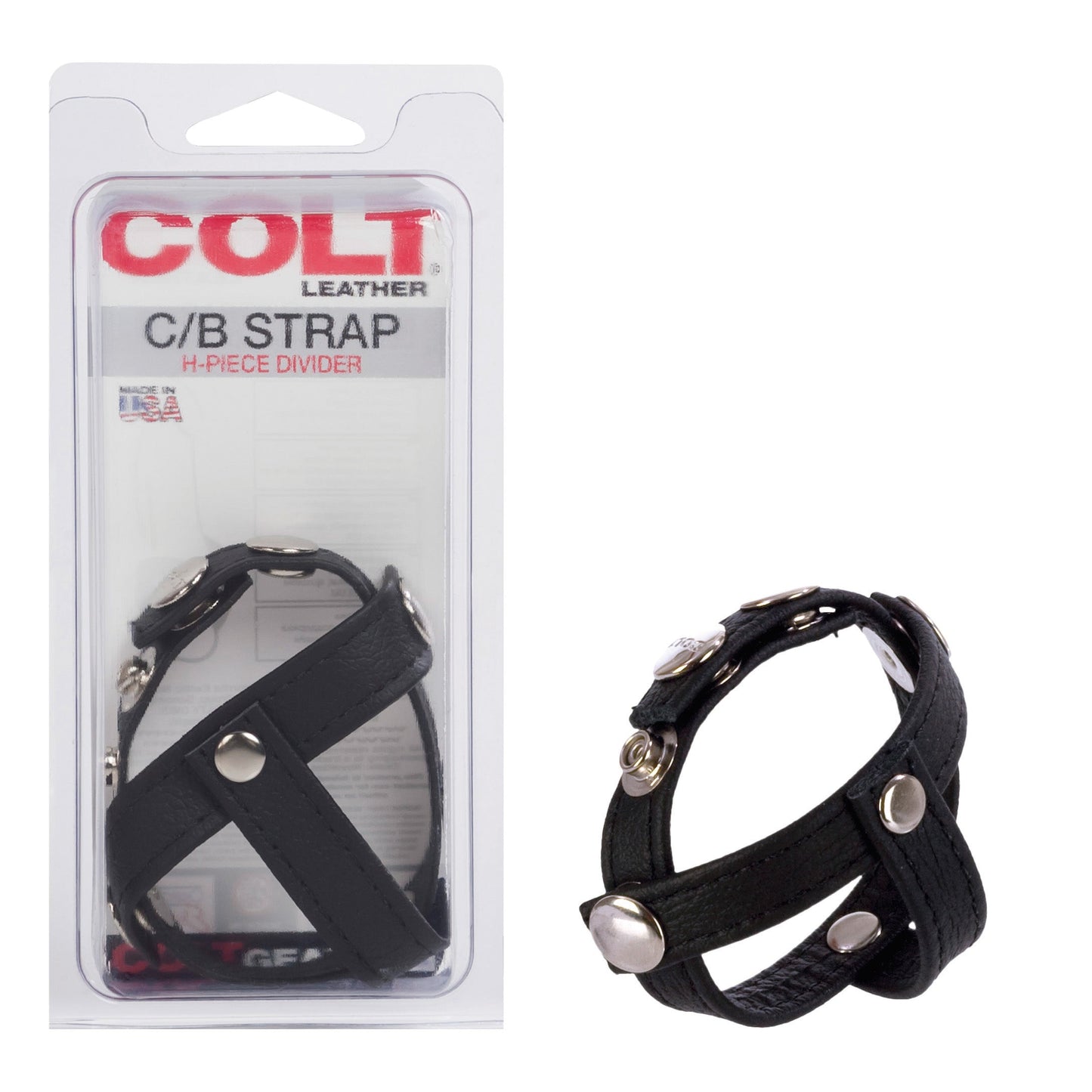 Colt Leather H-Piece Divider Strap – Leather Strap Accessory