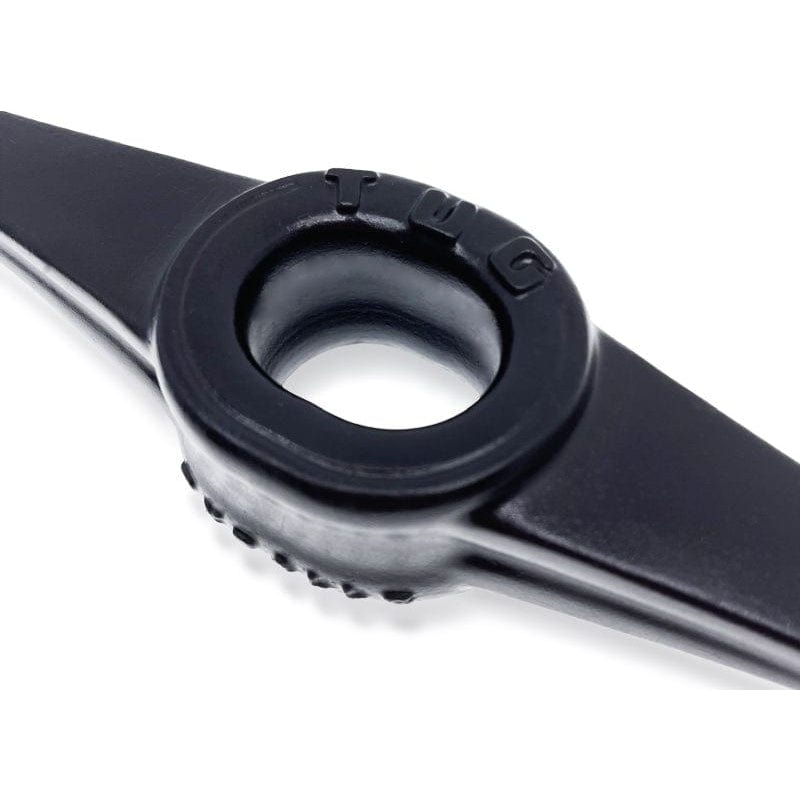 Tug Pull Down Ballstretcher Black Silicone