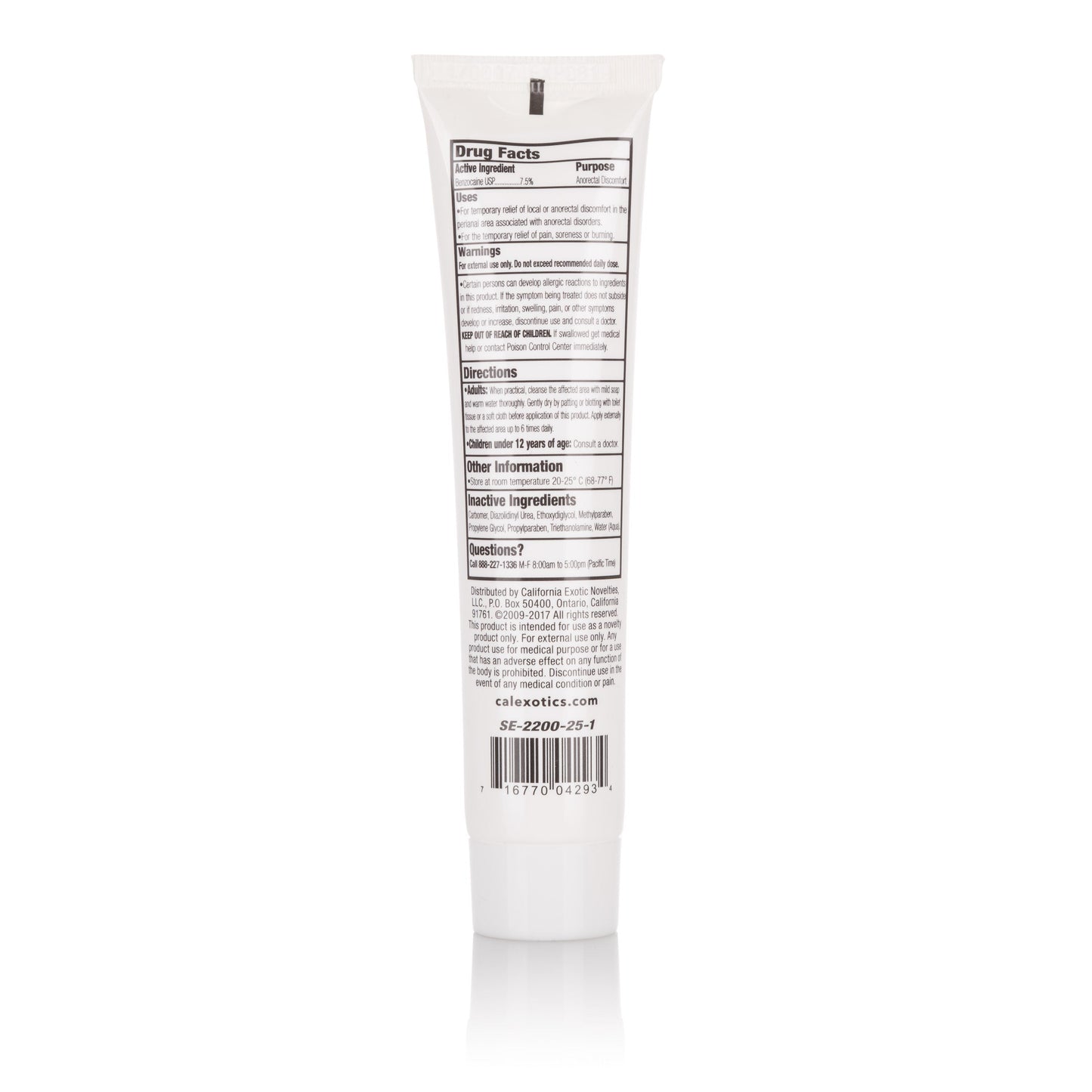 Tush-Eze Maximum Strength Unscented Anorectal Gel 1.5 Oz – Personal Care Gel