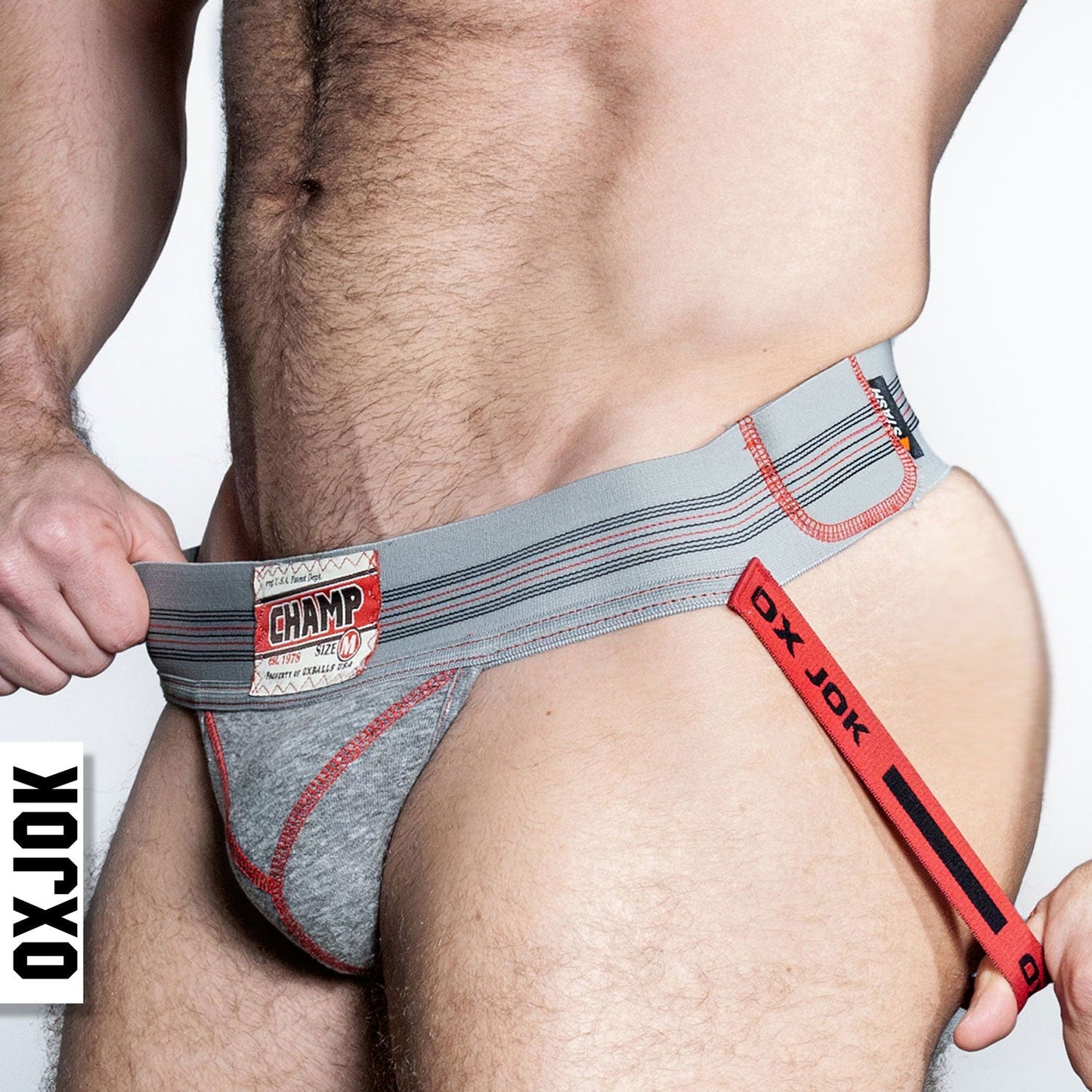 Oxballs Champ Vintage (Gray Heather) – Comfortable Jockstrap