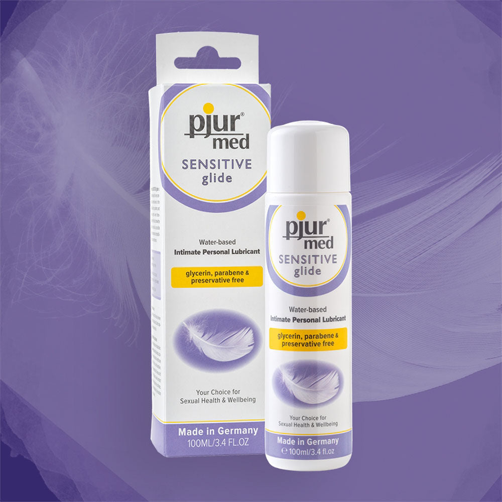 Pjur Med Sensitive Glide – Water-Based Personal Lubricant 3.4 Fl Oz (100ml)