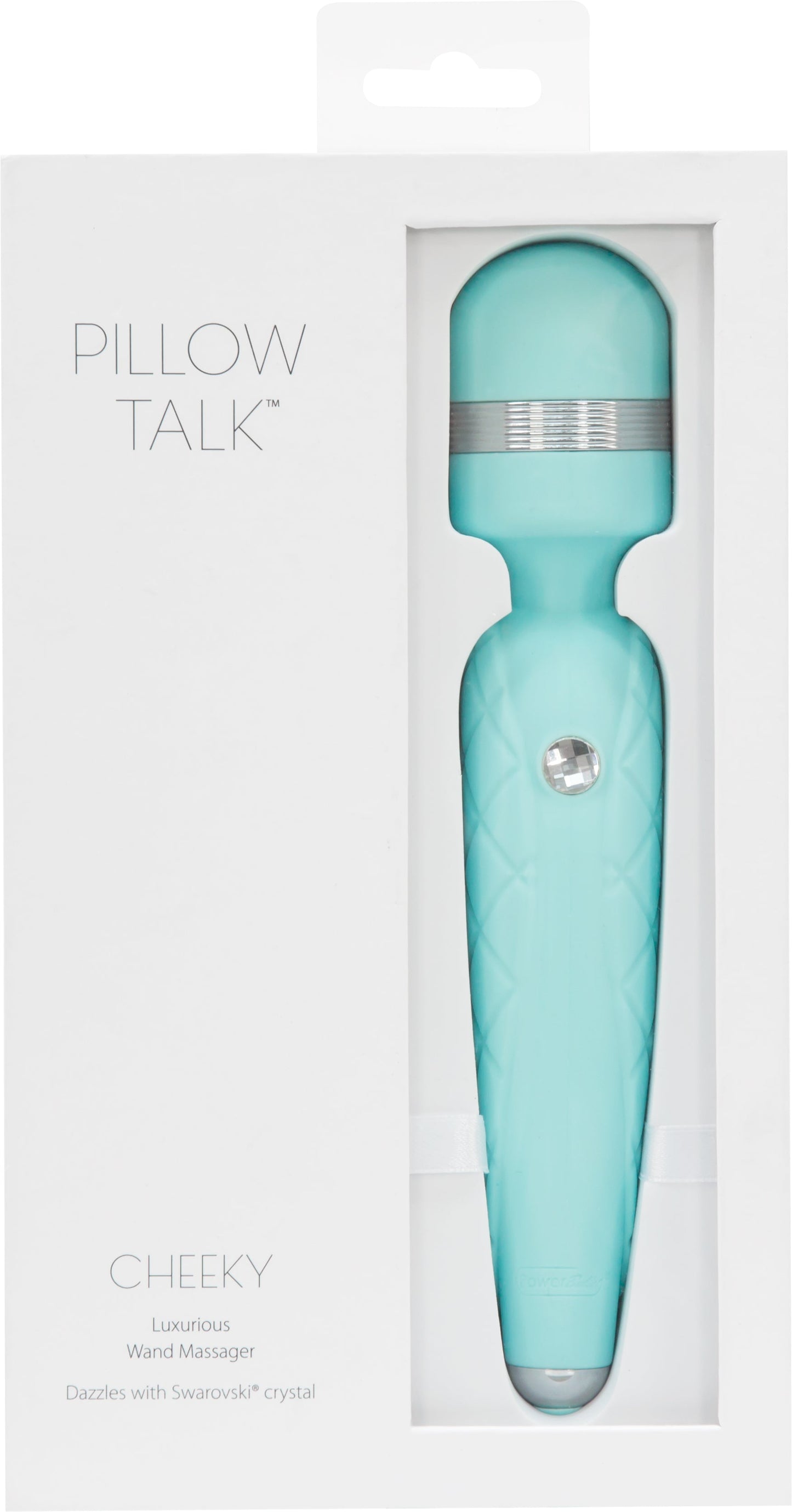Pillow Talk Cheeky Teal Luxurious Self-Care Wand