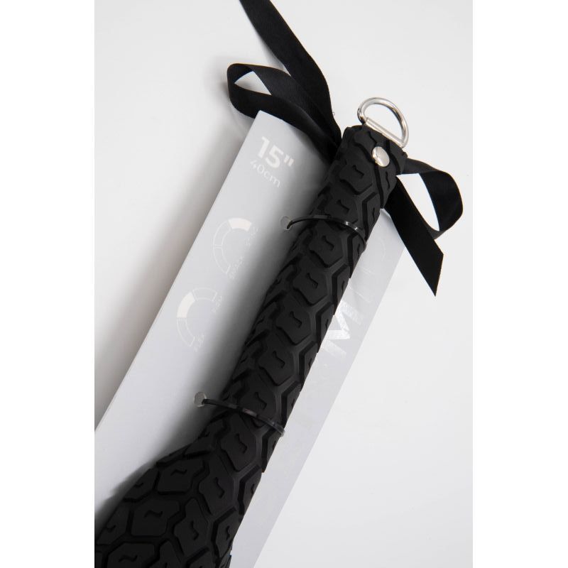 Tyre Paddle Large Black - Double-Sided Vegan Spanking Tool