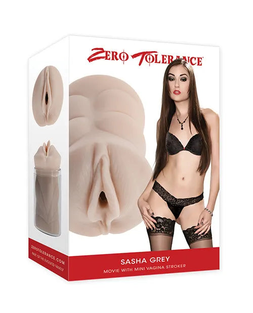Sasha Grey Mini Vagina Stroker – Realistic Compact Male Masturbator > Sex Toys For Men > Masturbators > Pornstar