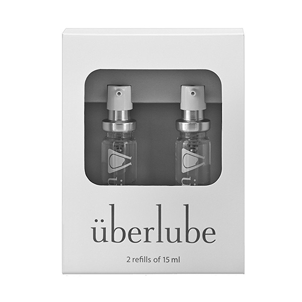 Überlube Good to Go (Gloss Black) – Travel Lubricant Refill Set