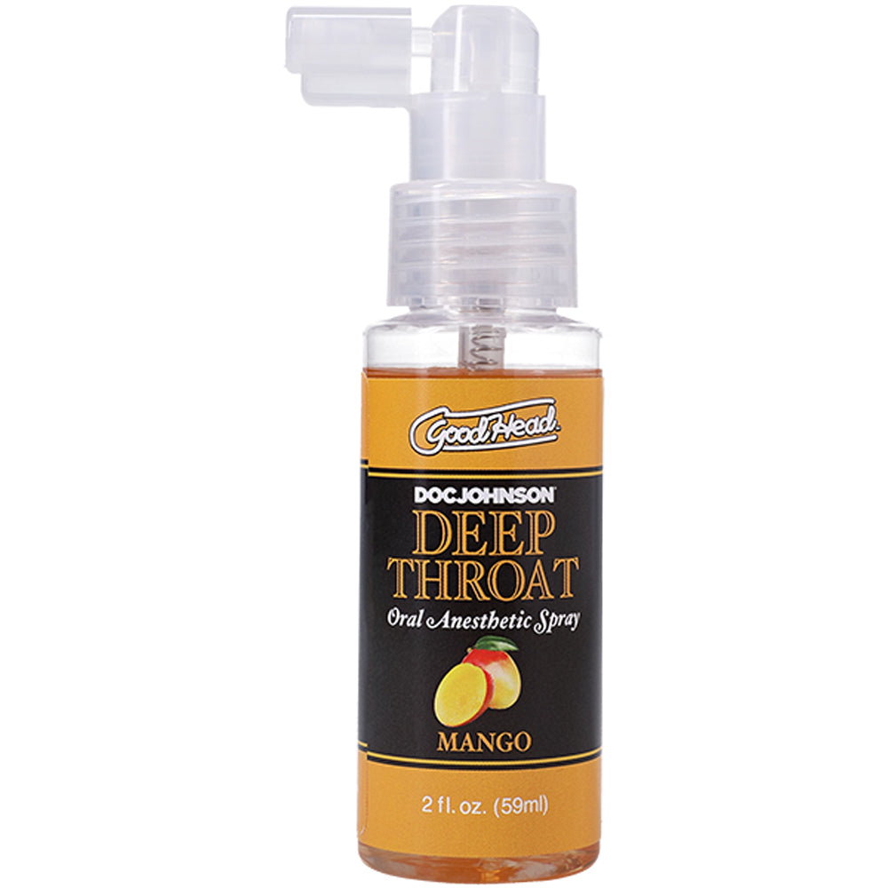 GoodHead Deep Throat Spray Mango 59ml - Flavorful Pleasure