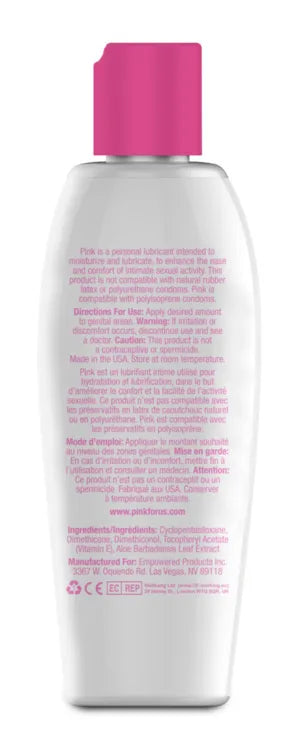 Pink Silicone Lubricant for Women – Long-Lasting Silicone Lubricant 140 ml