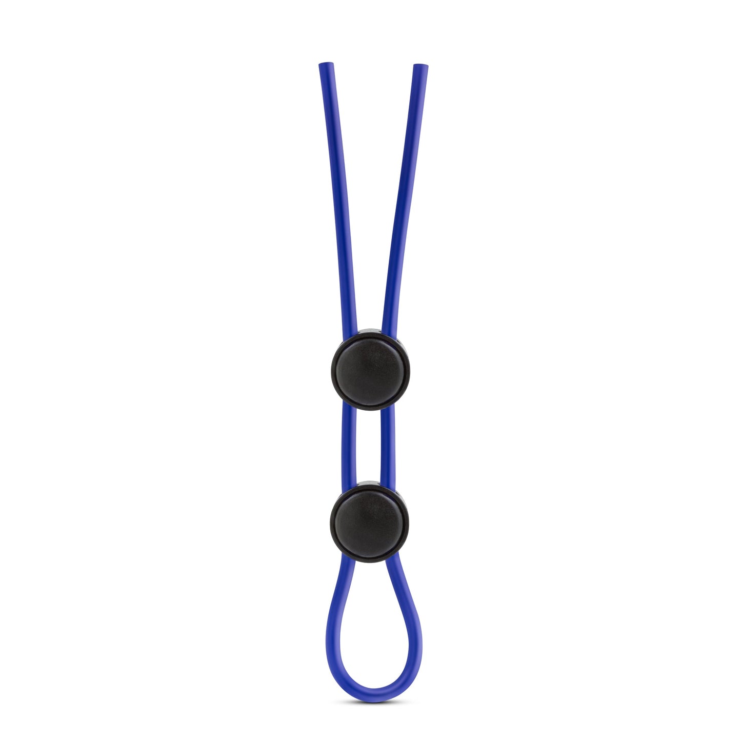 Stay Hard Silicone Double Loop (Blue) – Adjustable Cock Ring