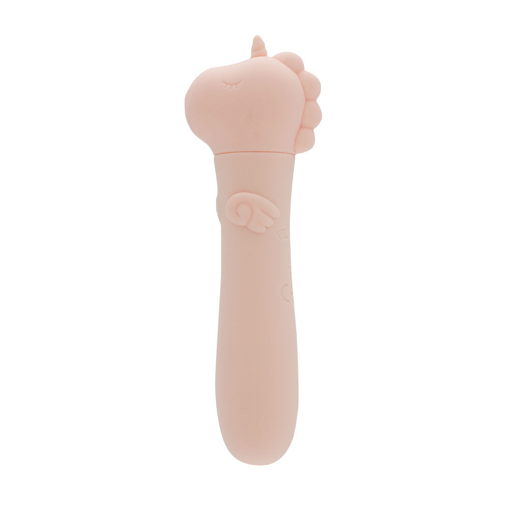 Unihorn Heart Throb (Pink) – Compact USB Rechargeable Bullet Vibrator with 10 Speeds