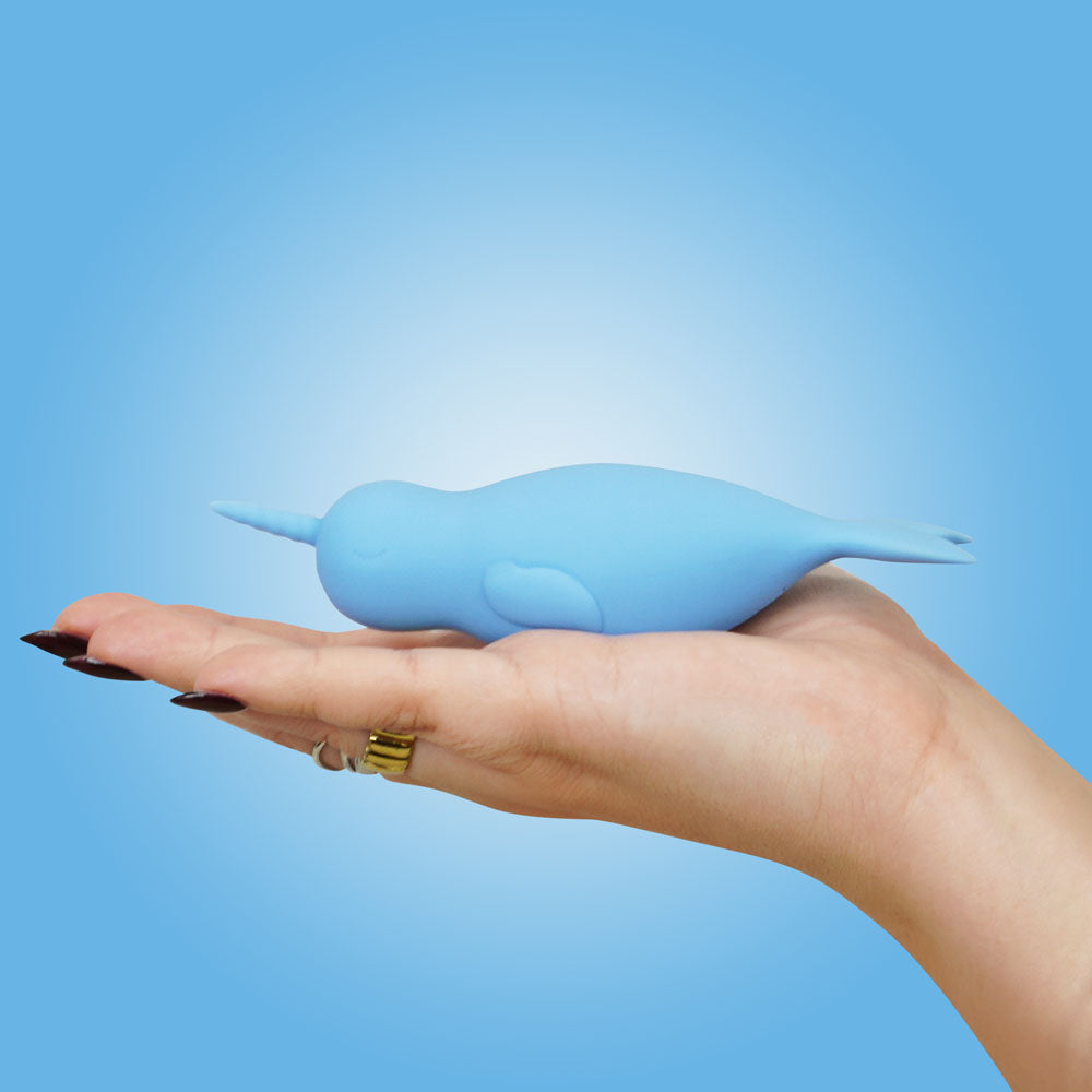 Unihorn of the Sea Neigh Mo Narwhal – Luxury Silicone Vibrator