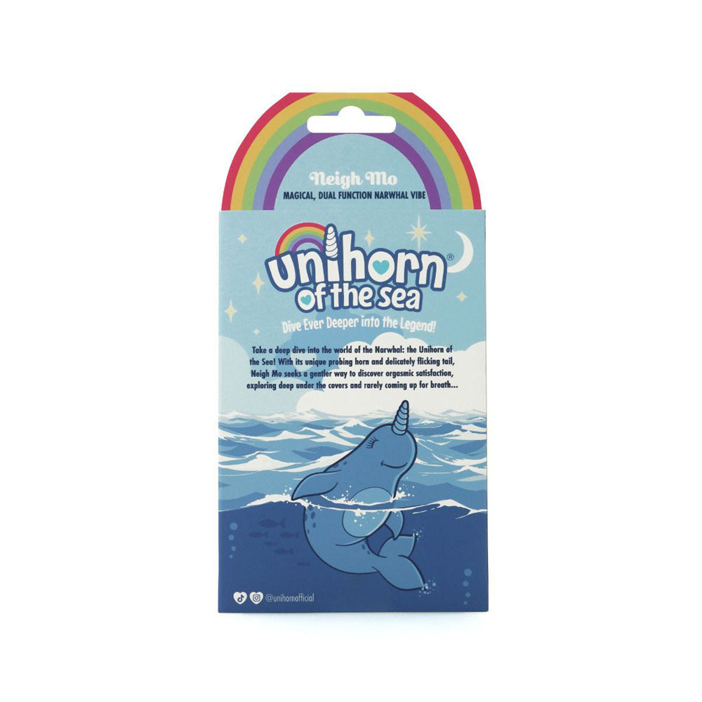Unihorn of the Sea Neigh Mo Narwhal – Luxury Silicone Vibrator
