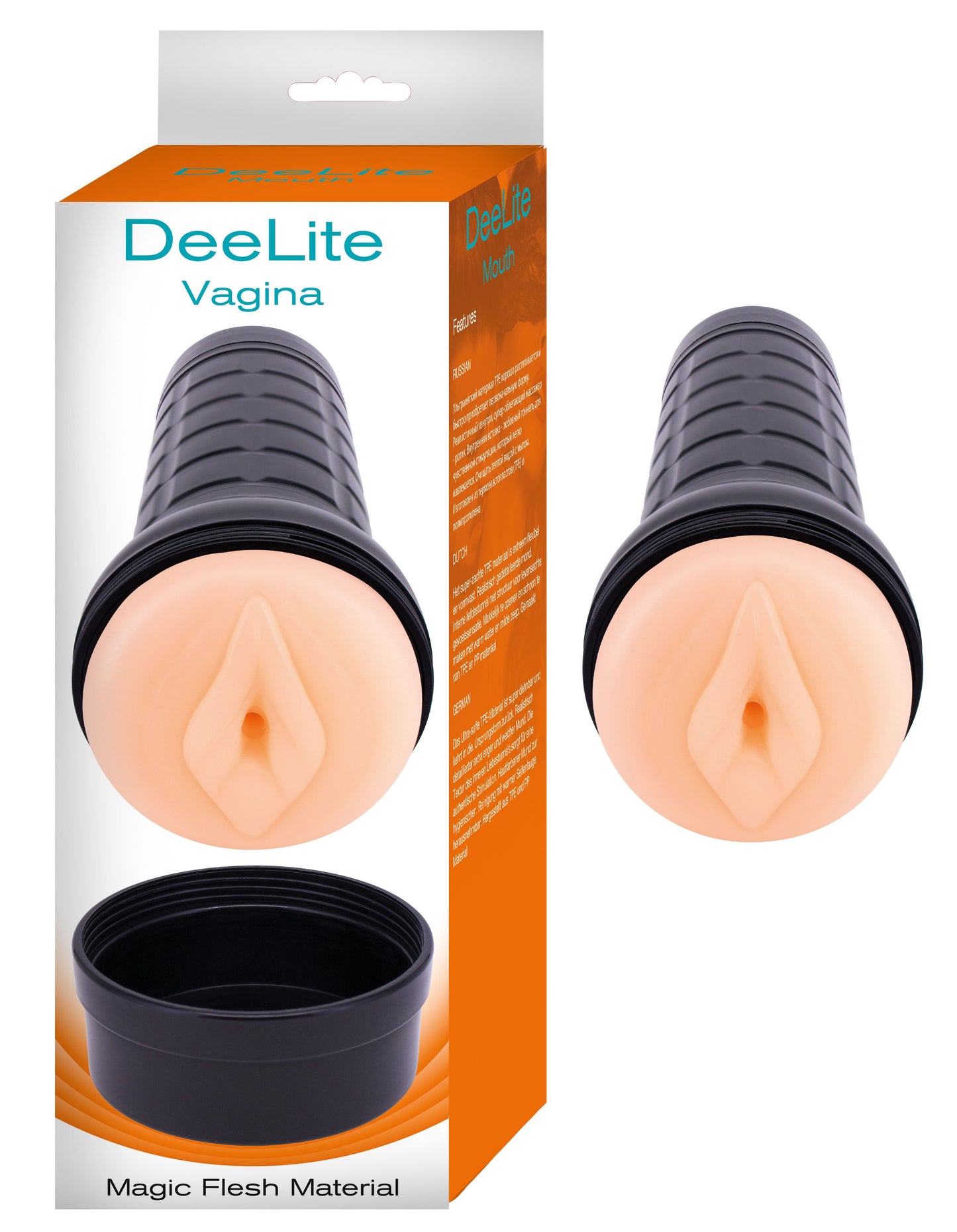 Deelite Ultra-Soft Flesh Masturbator with Virgin Pussy Design