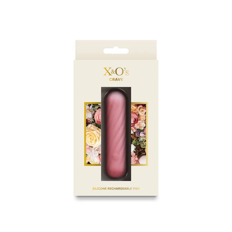NS Novelties X and Os Embrace (Pink / Purple) – Waterproof Rechargeable Vibrator