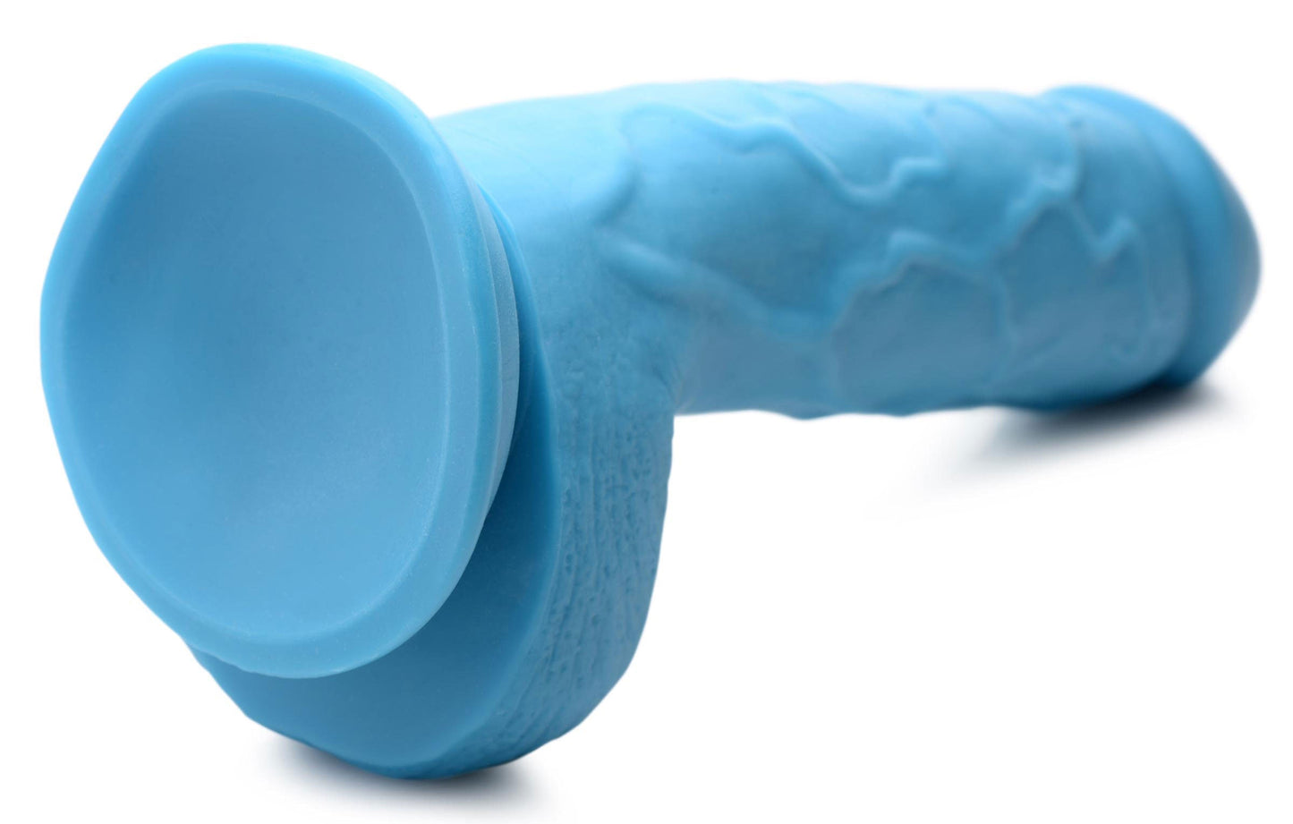 Pop Pecker 8.25 Inch Realistic Dildo With Suction Base Light