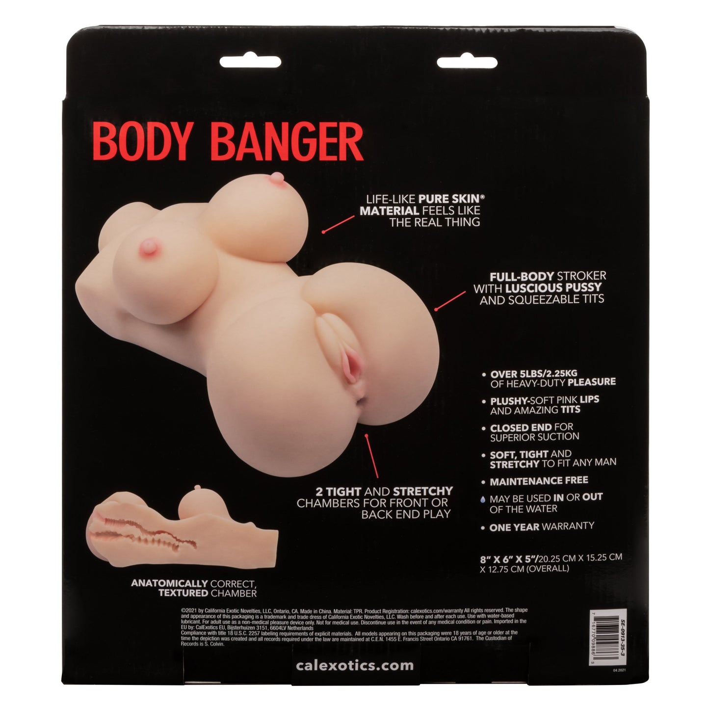 Stroke It Body Banger Flesh Pink