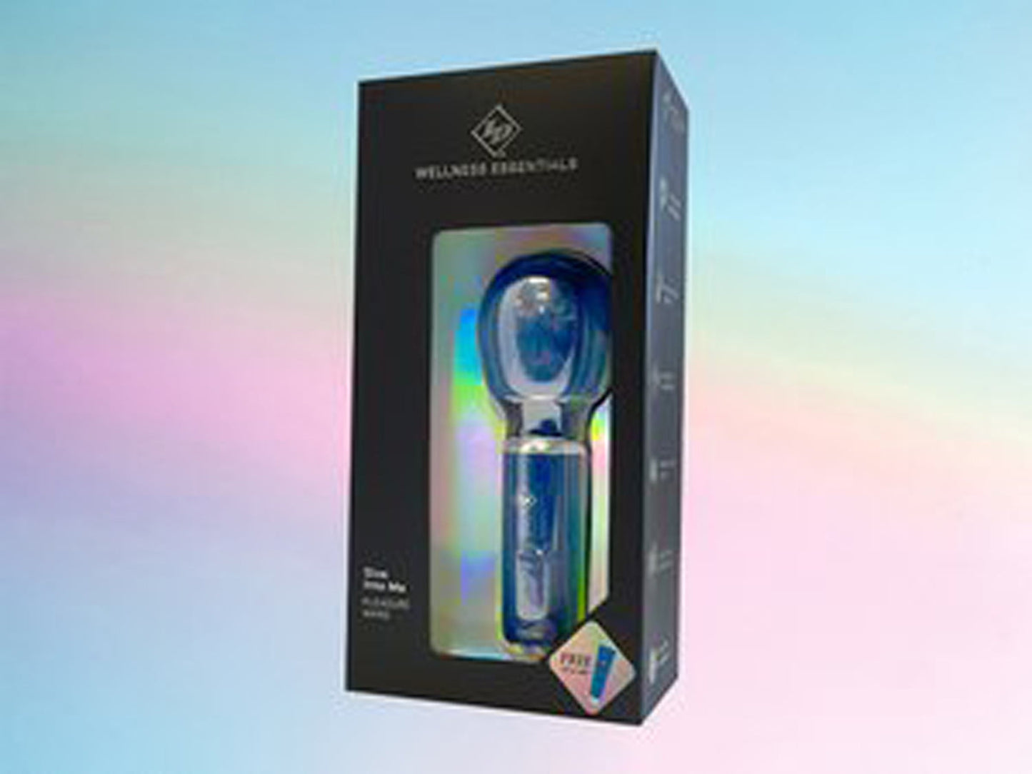 Give Into Me Pleasure Wand Blue Flexible Powerful Massager