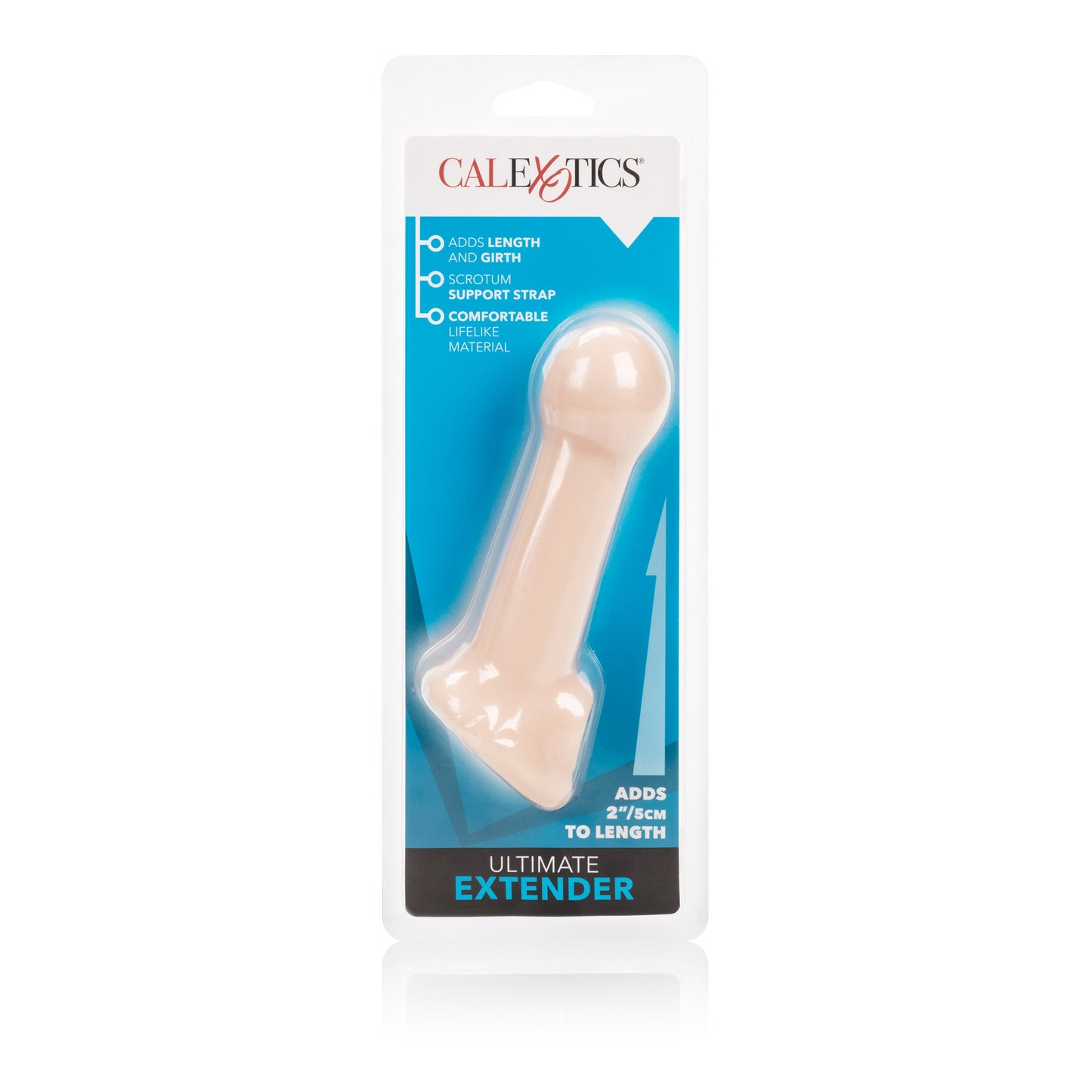 Ultimate Penis Extender Sleeve with Scrotum Support Strap Adds 2 Inches Length and Girth