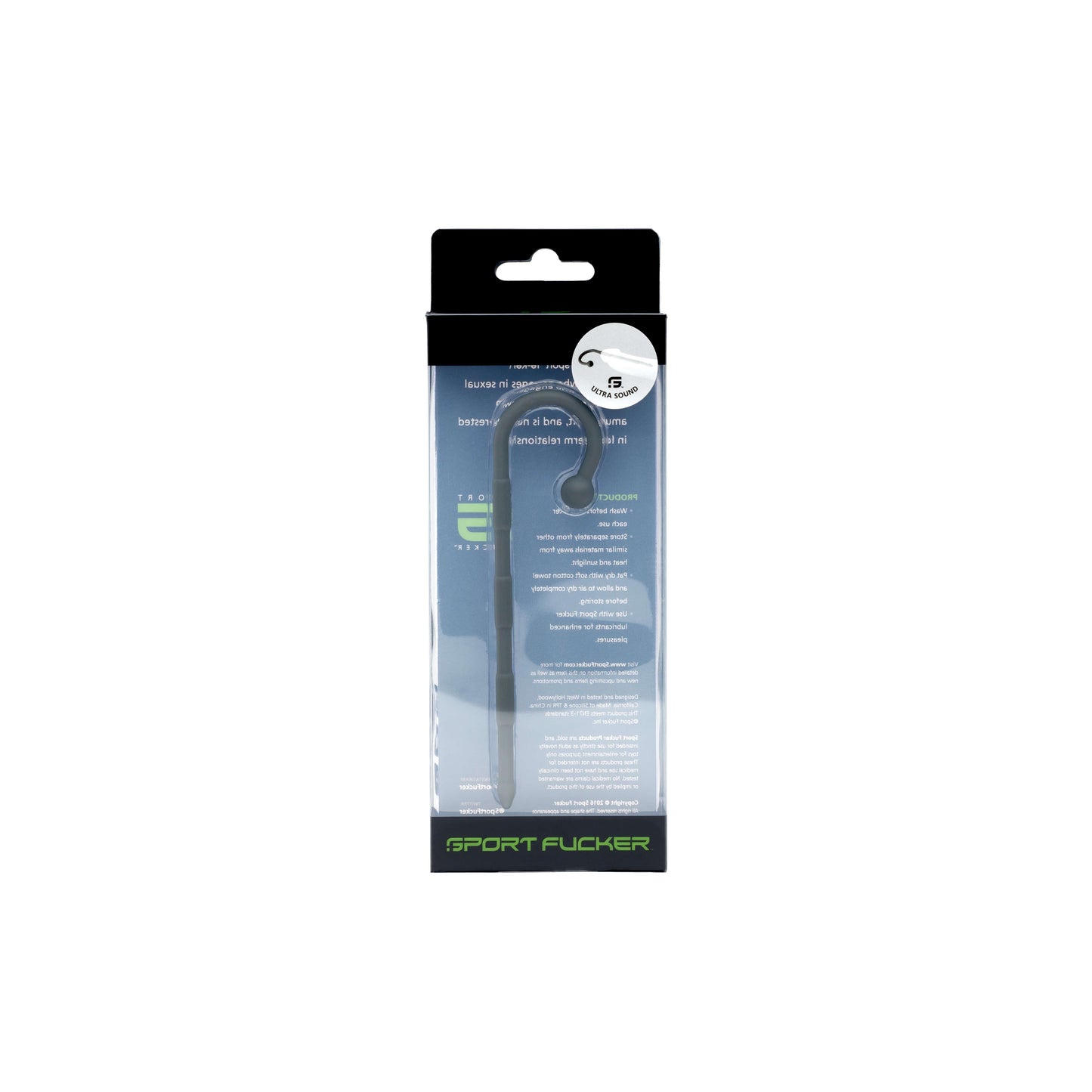 Ultra Sound Grey Silicone Sensation 12.7 cm Long
